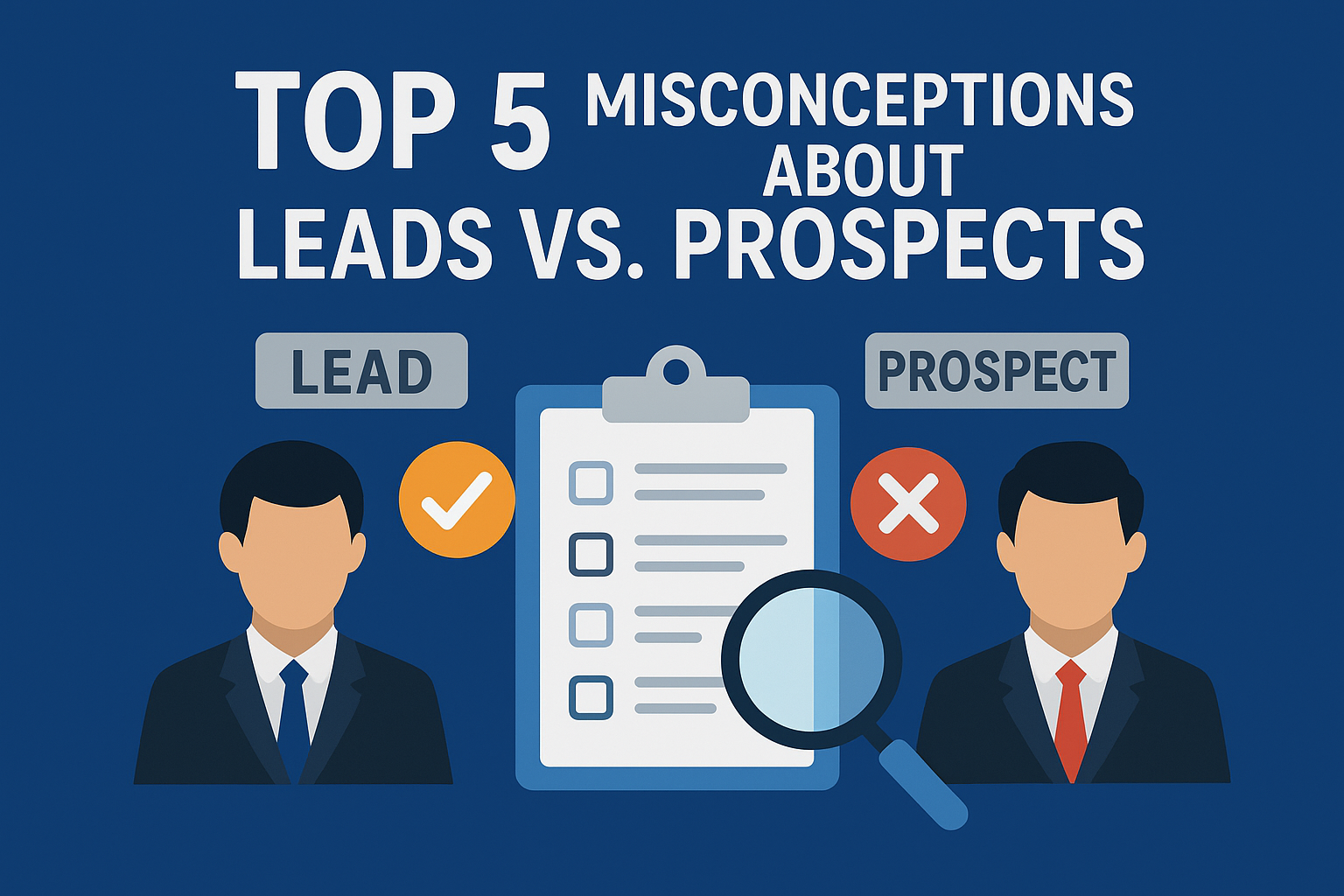 Top 5 Misconceptions About Leads vs. Prospects
