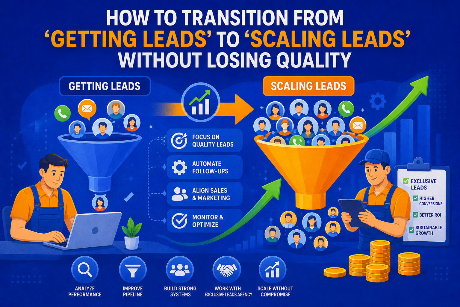 How to Transition from ‘Getting Leads’ to ‘Scaling Leads’ Without Losing Quality